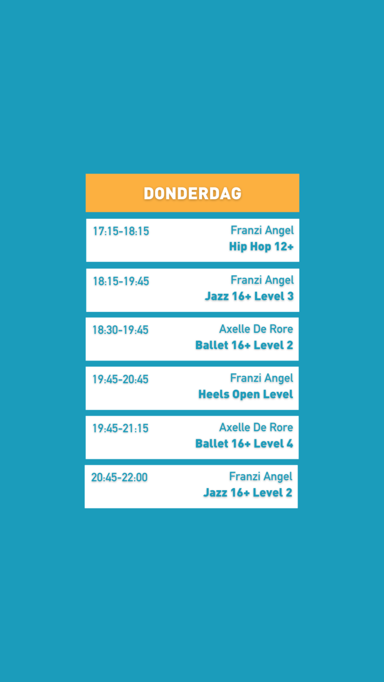 donderdag